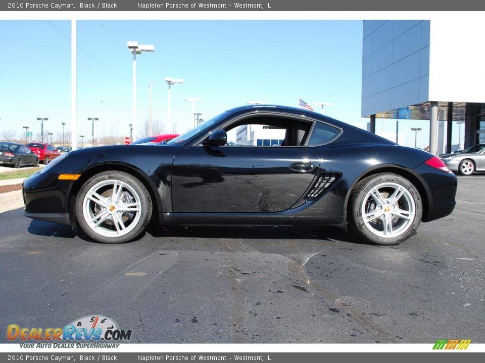 2010 Porsche Cayman Black / Black Photo #9