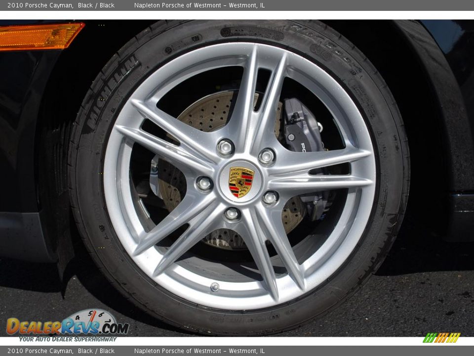 2010 Porsche Cayman Black / Black Photo #10