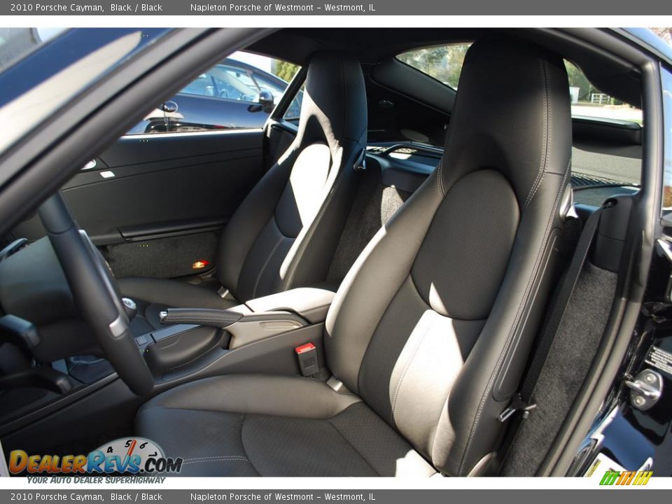2010 Porsche Cayman Black / Black Photo #16