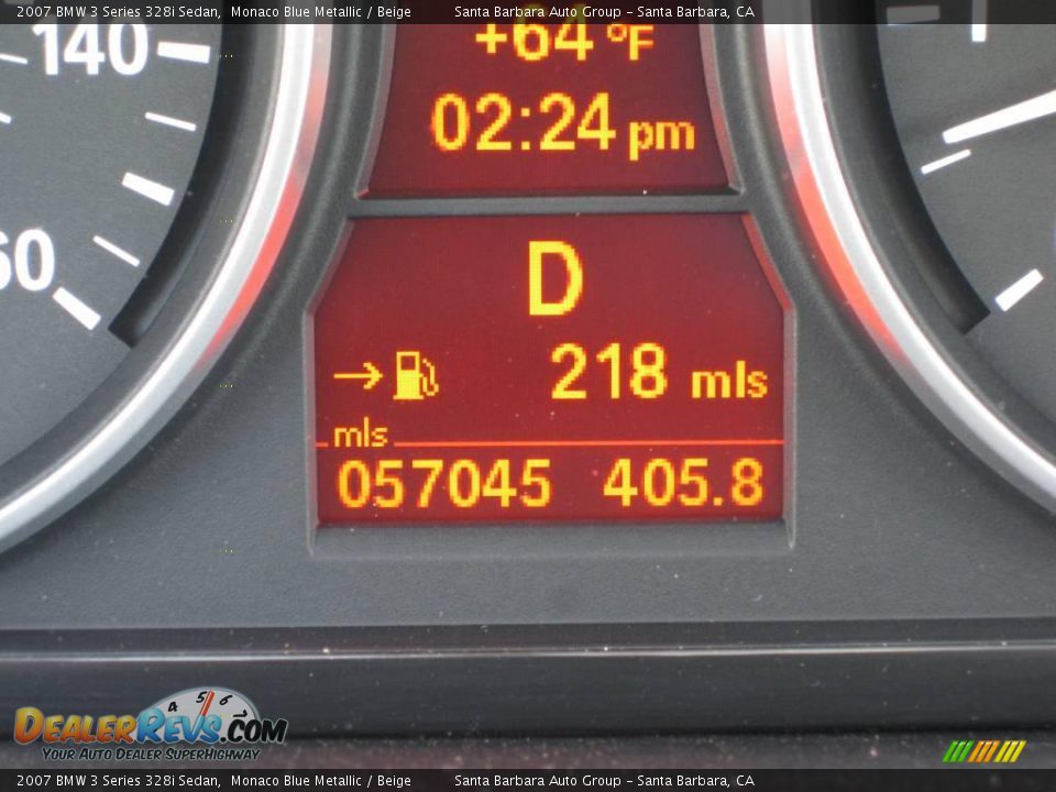 2007 BMW 3 Series 328i Sedan Monaco Blue Metallic / Beige Photo #21