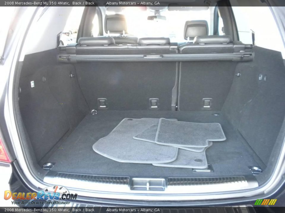 2008 Mercedes-Benz ML 350 4Matic Black / Black Photo #5