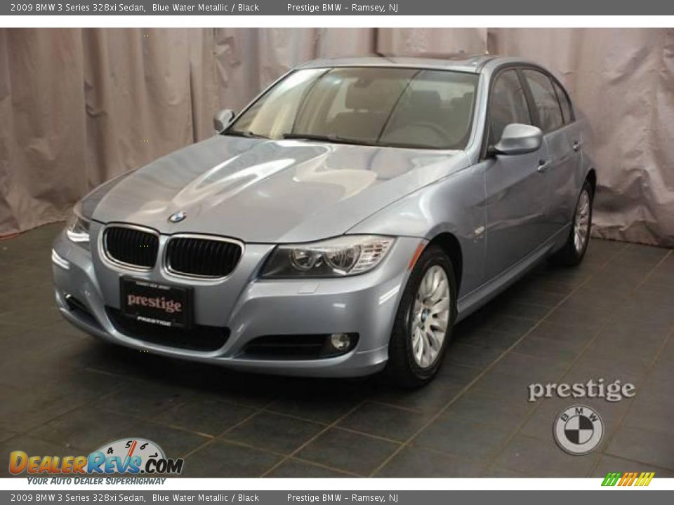 2009 BMW 3 Series 328xi Sedan Blue Water Metallic / Black Photo #1
