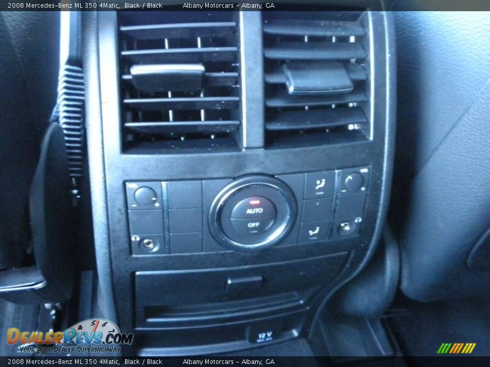 2008 Mercedes-Benz ML 350 4Matic Black / Black Photo #14