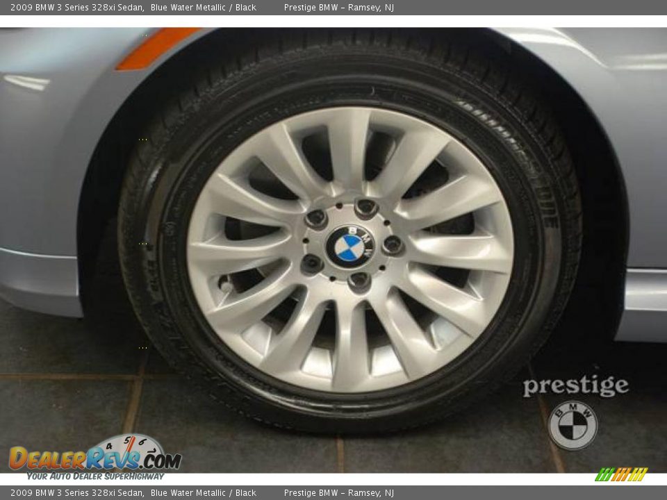 2009 BMW 3 Series 328xi Sedan Blue Water Metallic / Black Photo #8