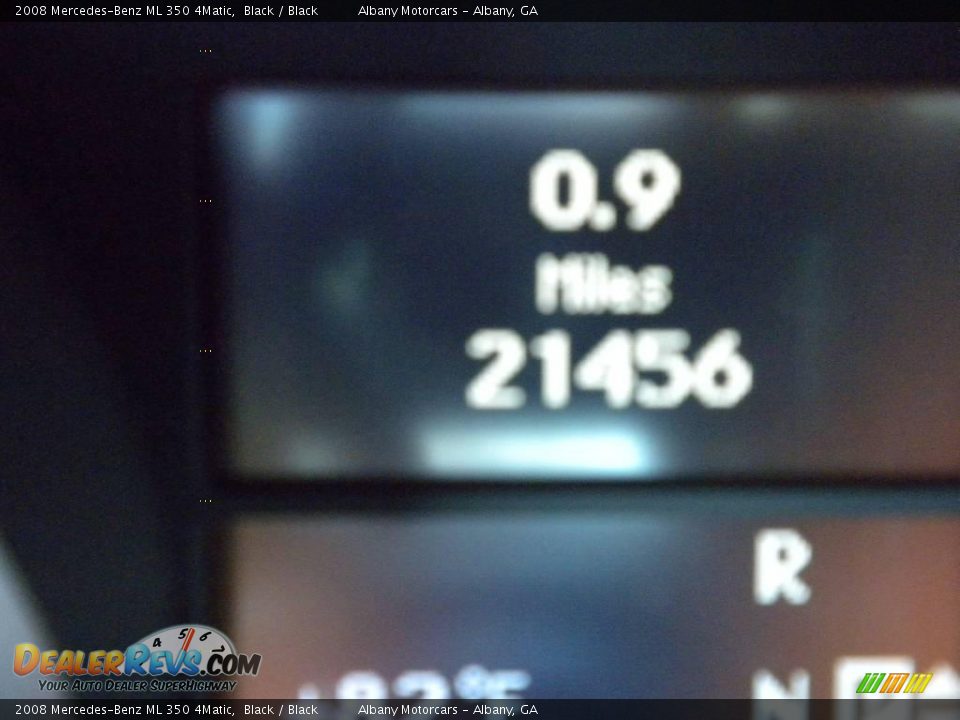 2008 Mercedes-Benz ML 350 4Matic Black / Black Photo #18