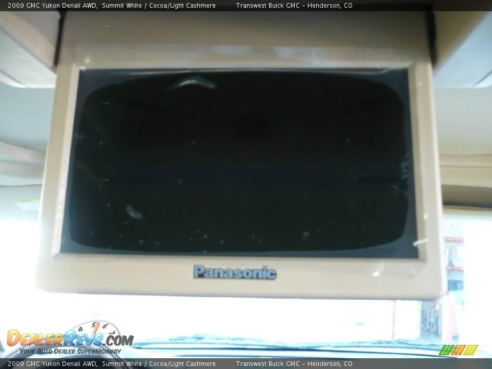 2009 GMC Yukon Denali AWD Summit White / Cocoa/Light Cashmere Photo #7