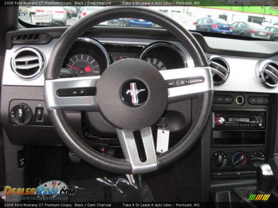 2006 Ford Mustang GT Premium Coupe Black / Dark Charcoal Photo #6