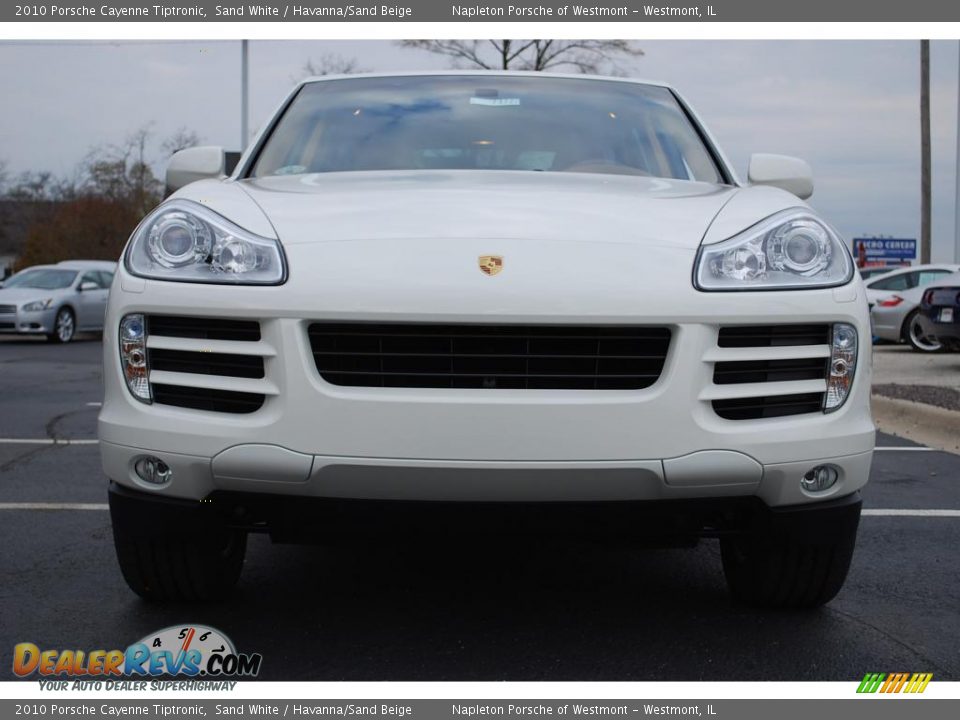 2010 Porsche Cayenne Tiptronic Sand White / Havanna/Sand Beige Photo #2