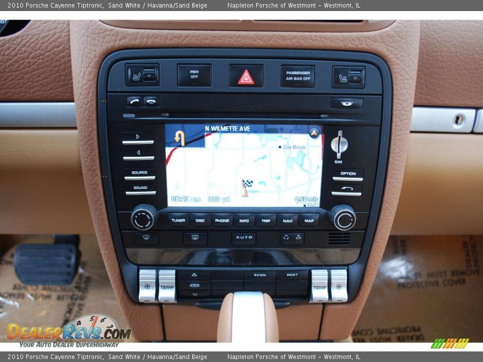 2010 Porsche Cayenne Tiptronic Sand White / Havanna/Sand Beige Photo #12