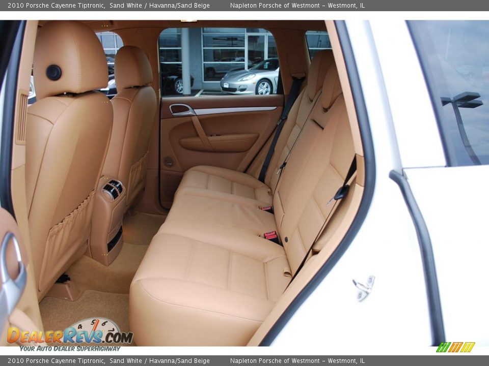 2010 Porsche Cayenne Tiptronic Sand White / Havanna/Sand Beige Photo #17