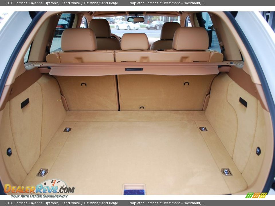 2010 Porsche Cayenne Tiptronic Sand White / Havanna/Sand Beige Photo #19