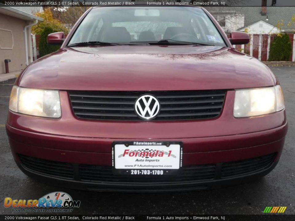 2000 Volkswagen Passat GLS 1.8T Sedan Colorado Red Metallic / Black Photo #17