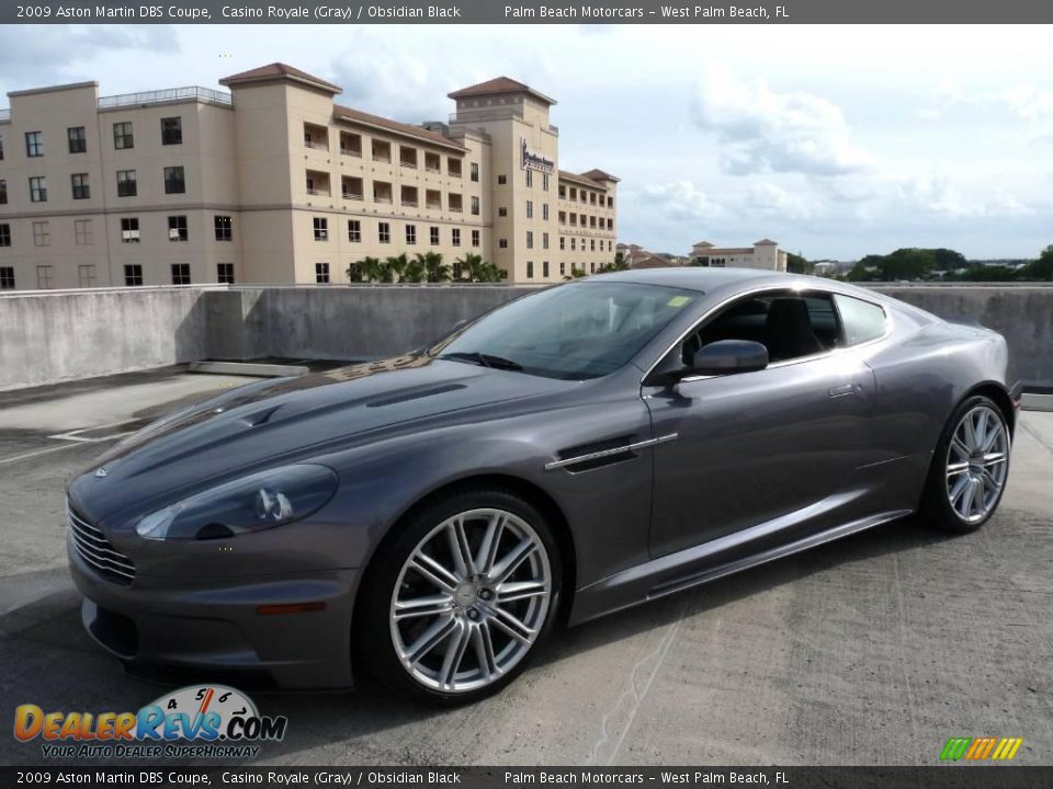2009 Aston Martin DBS Coupe Casino Royale (Gray) / Obsidian Black Photo #1