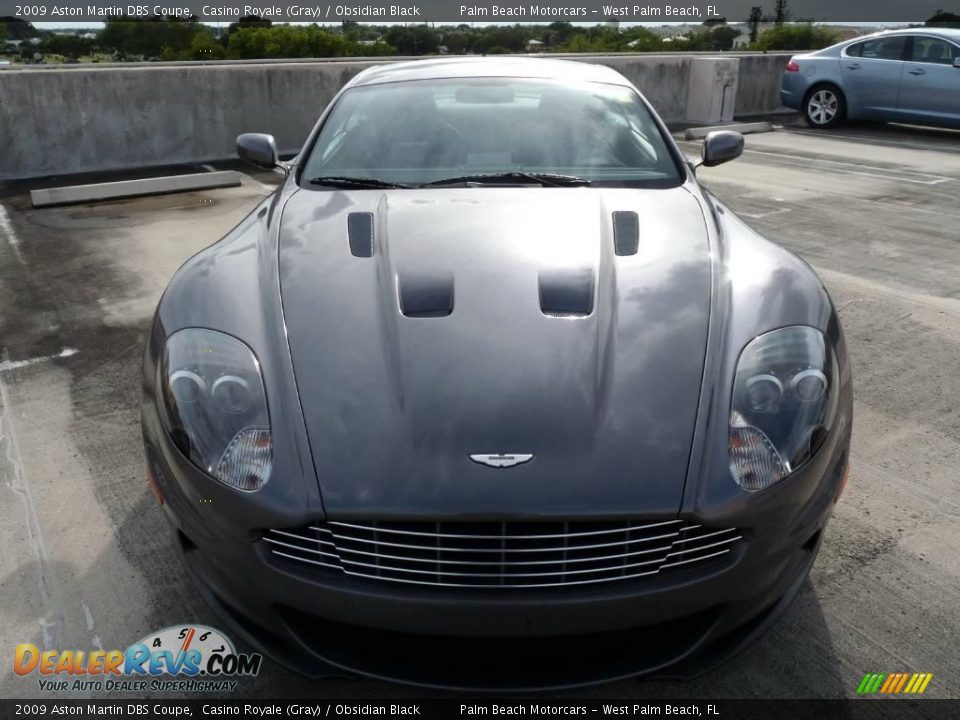 2009 Aston Martin DBS Coupe Casino Royale (Gray) / Obsidian Black Photo #2