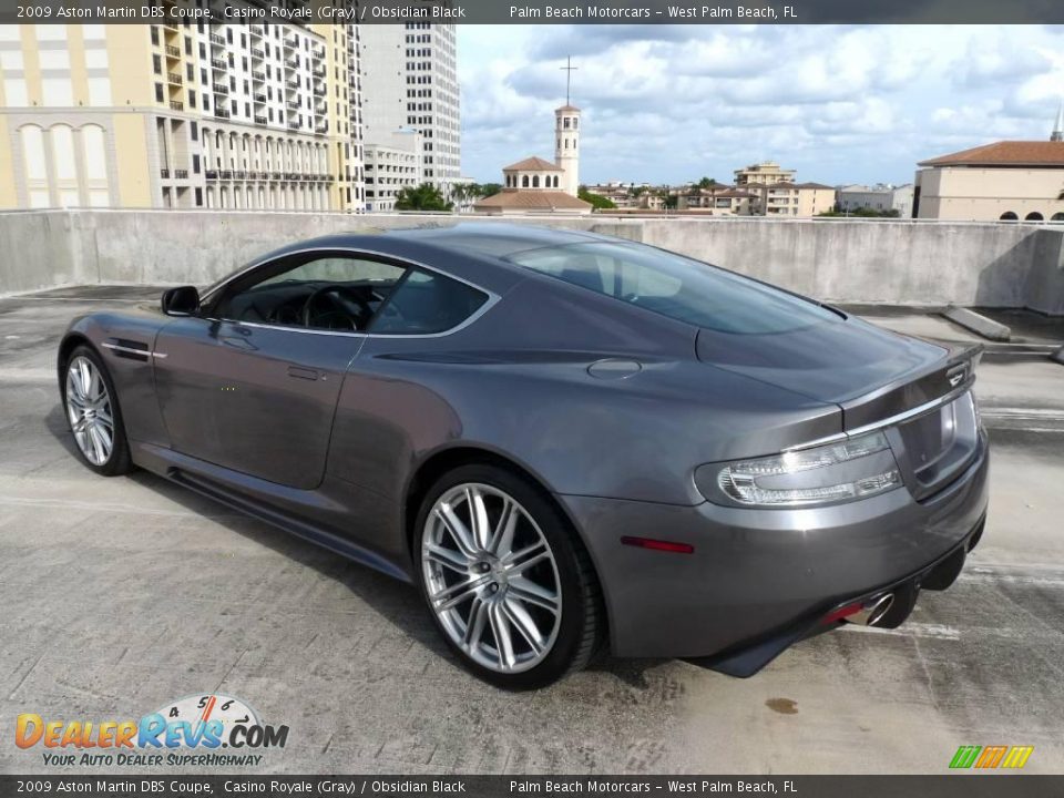 2009 Aston Martin DBS Coupe Casino Royale (Gray) / Obsidian Black Photo #4