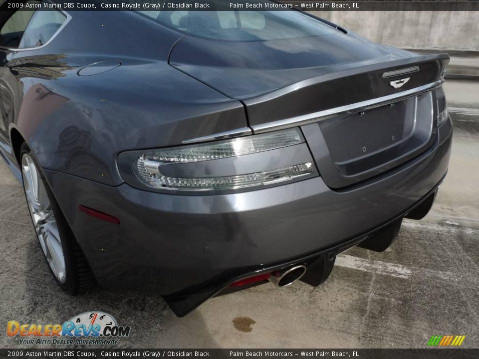 2009 Aston Martin DBS Coupe Casino Royale (Gray) / Obsidian Black Photo #6