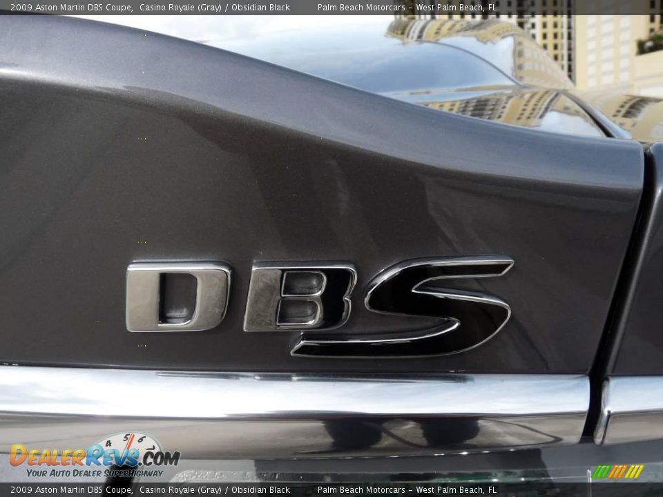 2009 Aston Martin DBS Coupe Casino Royale (Gray) / Obsidian Black Photo #10