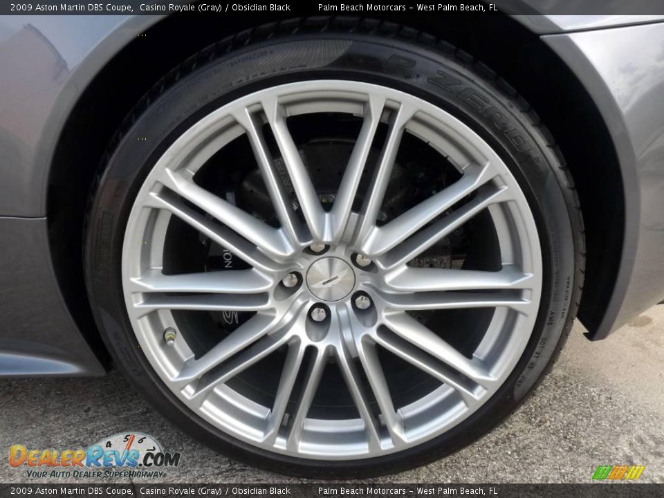 2009 Aston Martin DBS Coupe Casino Royale (Gray) / Obsidian Black Photo #11