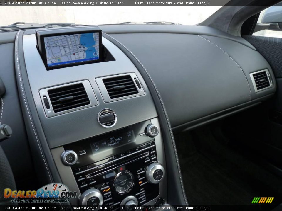 2009 Aston Martin DBS Coupe Casino Royale (Gray) / Obsidian Black Photo #23