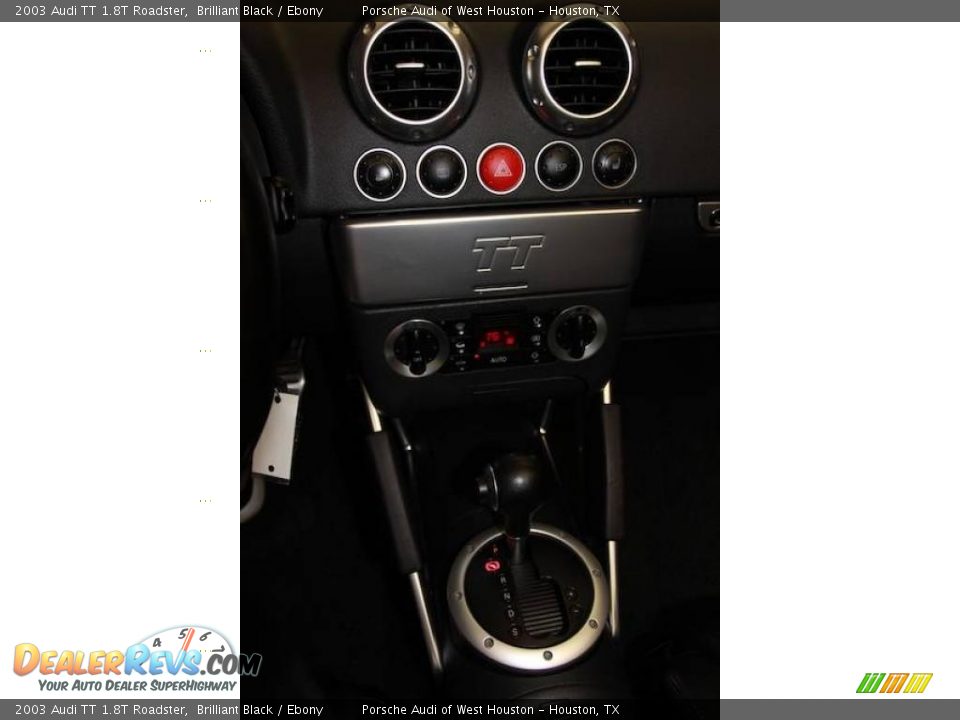 2003 Audi TT 1.8T Roadster Brilliant Black / Ebony Photo #19