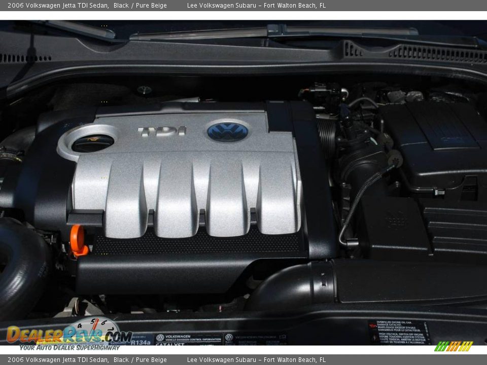 2006 Volkswagen Jetta TDI Sedan Black / Pure Beige Photo #29