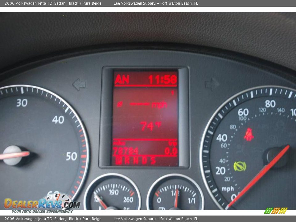 2006 Volkswagen Jetta TDI Sedan Black / Pure Beige Photo #30