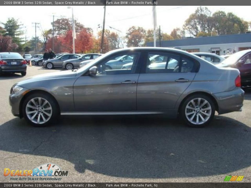 2009 BMW 3 Series 328i Sedan Space Grey Metallic / Black Photo #5