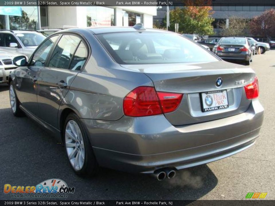 2009 BMW 3 Series 328i Sedan Space Grey Metallic / Black Photo #6