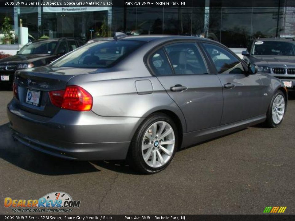 2009 BMW 3 Series 328i Sedan Space Grey Metallic / Black Photo #8