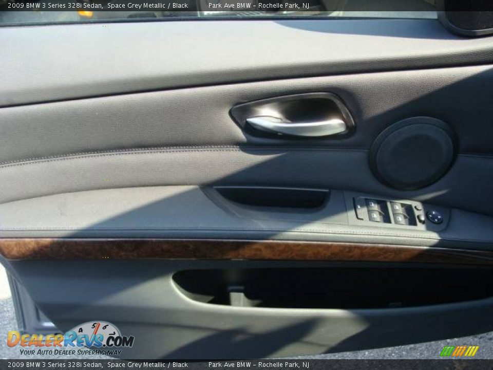 2009 BMW 3 Series 328i Sedan Space Grey Metallic / Black Photo #9