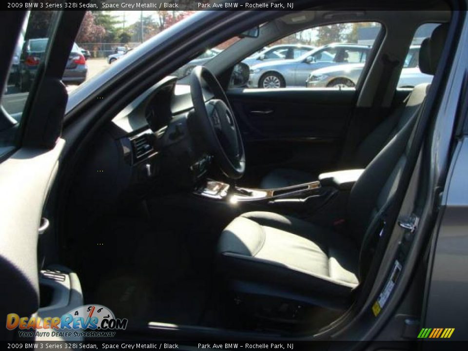 2009 BMW 3 Series 328i Sedan Space Grey Metallic / Black Photo #10