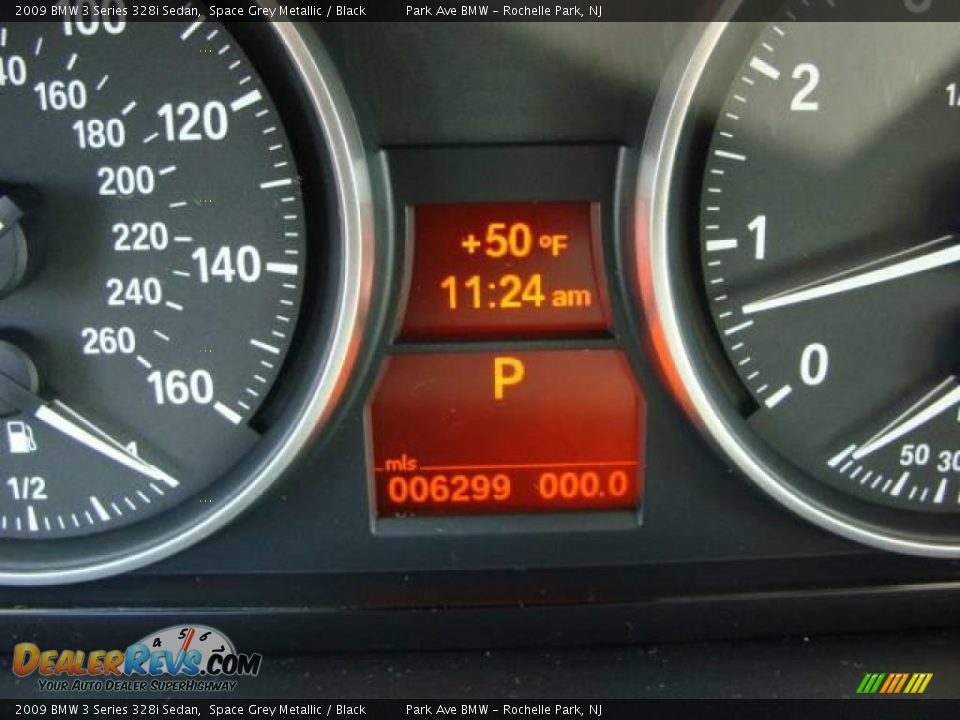 2009 BMW 3 Series 328i Sedan Space Grey Metallic / Black Photo #14