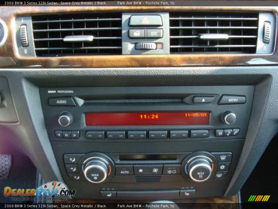 2009 BMW 3 Series 328i Sedan Space Grey Metallic / Black Photo #15