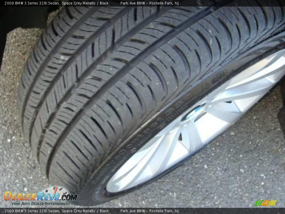 2009 BMW 3 Series 328i Sedan Space Grey Metallic / Black Photo #24