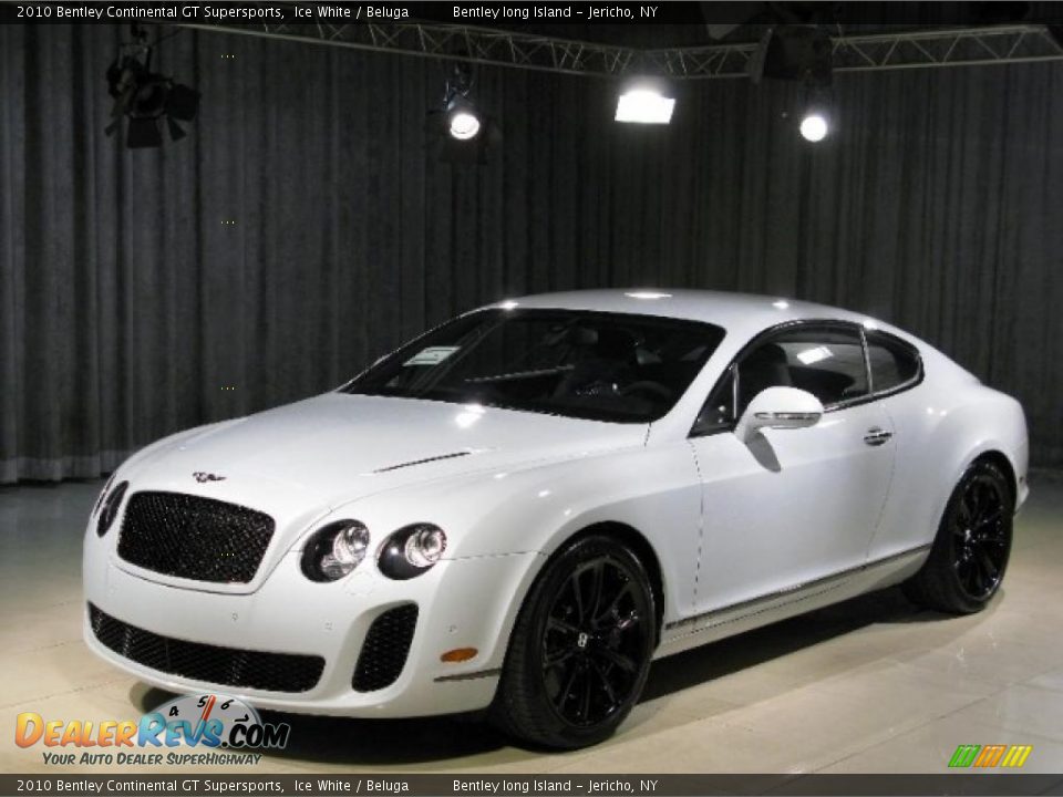 2010 Bentley Continental GT Supersports Ice White / Beluga Photo #1