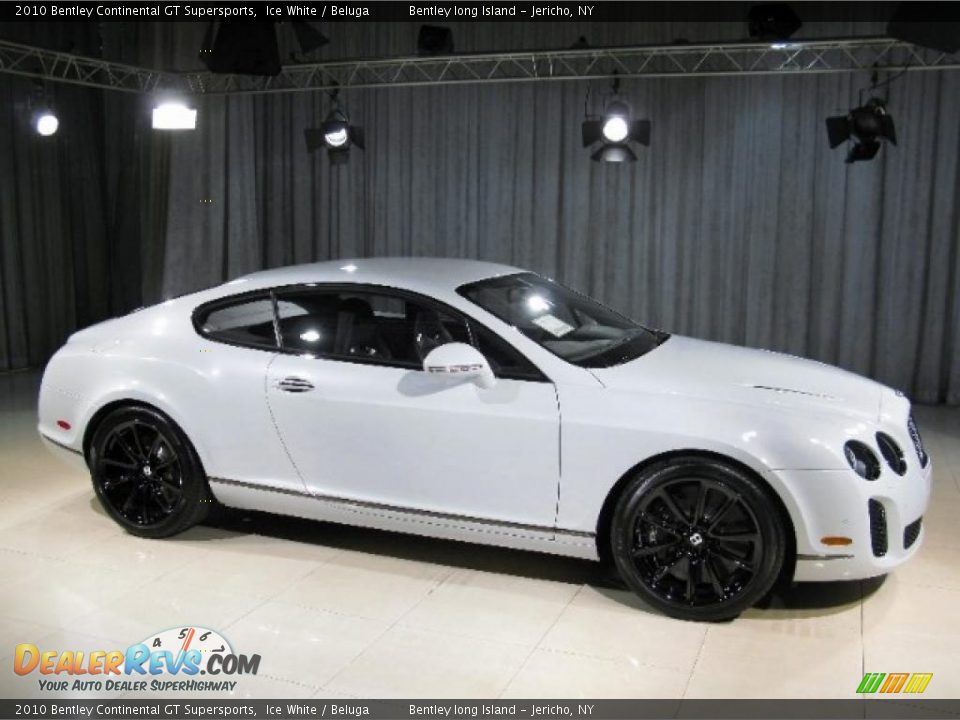 2010 Bentley Continental GT Supersports Ice White / Beluga Photo #3