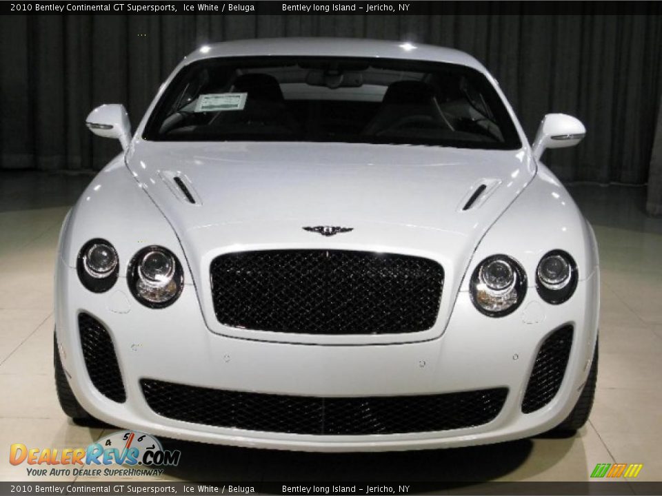 2010 Bentley Continental GT Supersports Ice White / Beluga Photo #4