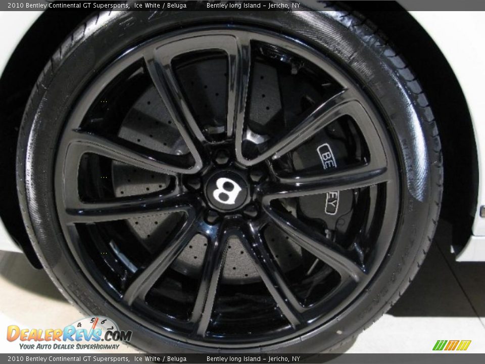2010 Bentley Continental GT Supersports Ice White / Beluga Photo #14