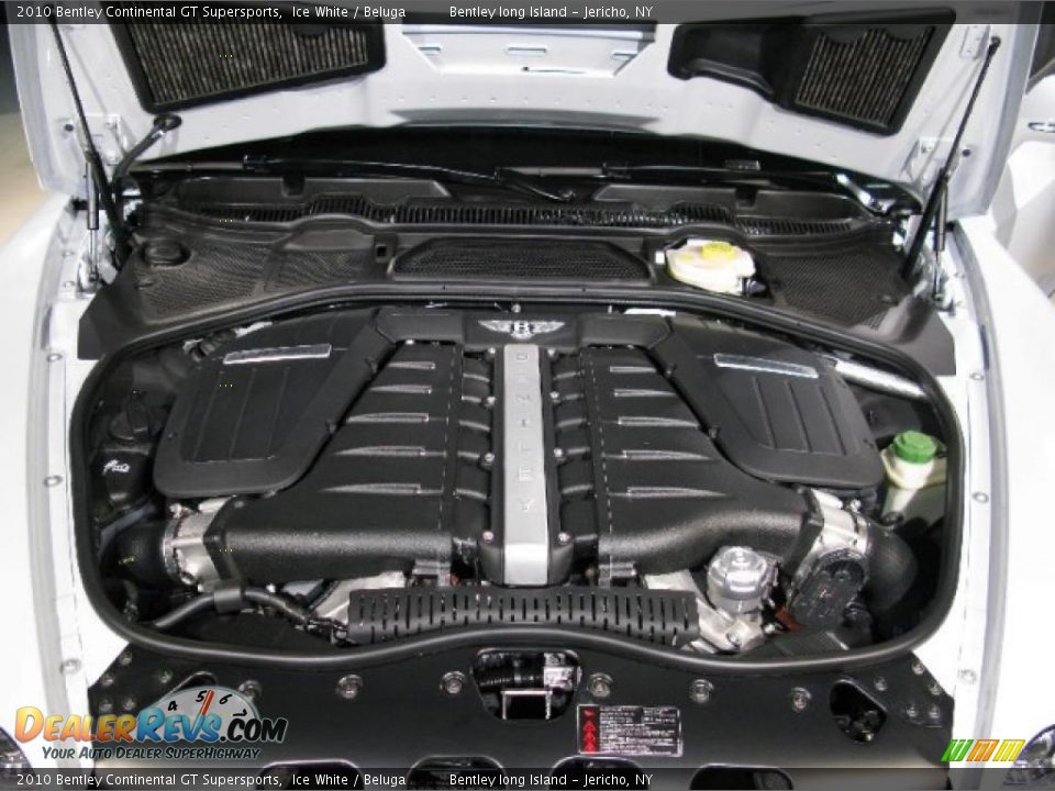 2010 Bentley Continental GT Supersports Ice White / Beluga Photo #16