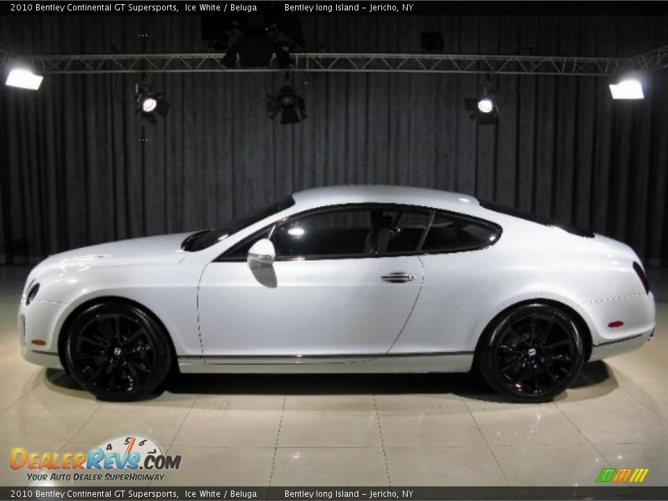 2010 Bentley Continental GT Supersports Ice White / Beluga Photo #17