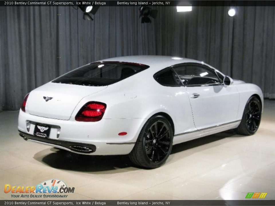 2010 Bentley Continental GT Supersports Ice White / Beluga Photo #19