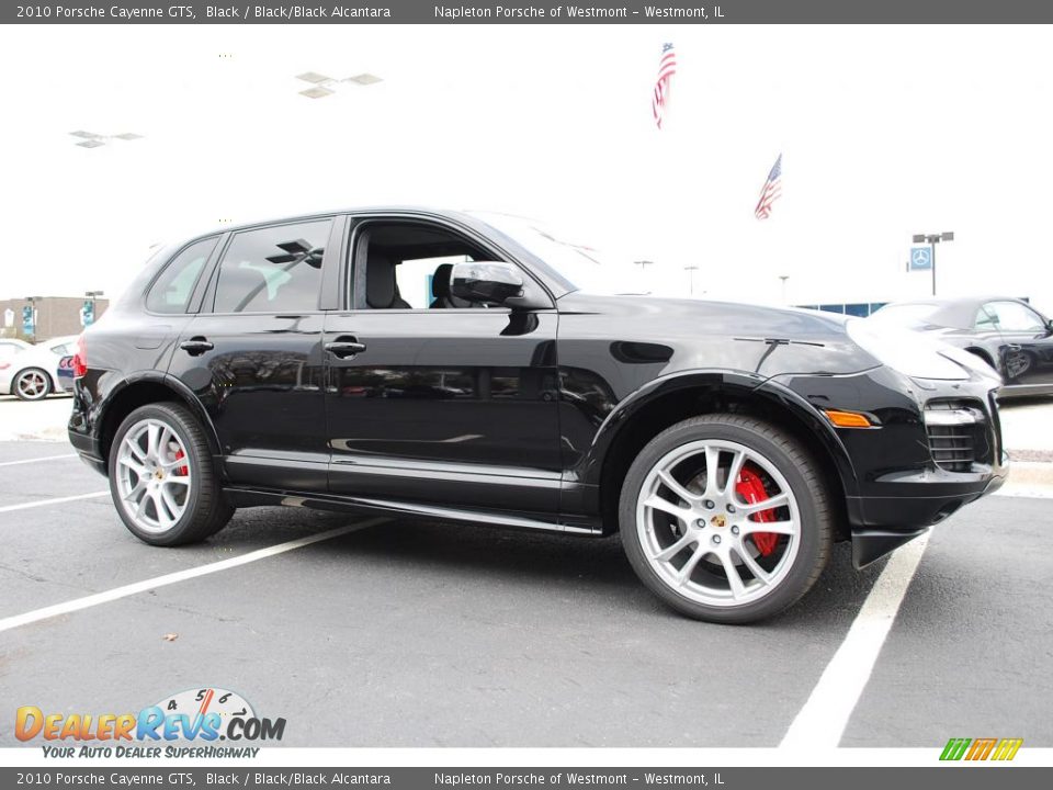 2010 Porsche Cayenne GTS Black / Black/Black Alcantara Photo #3