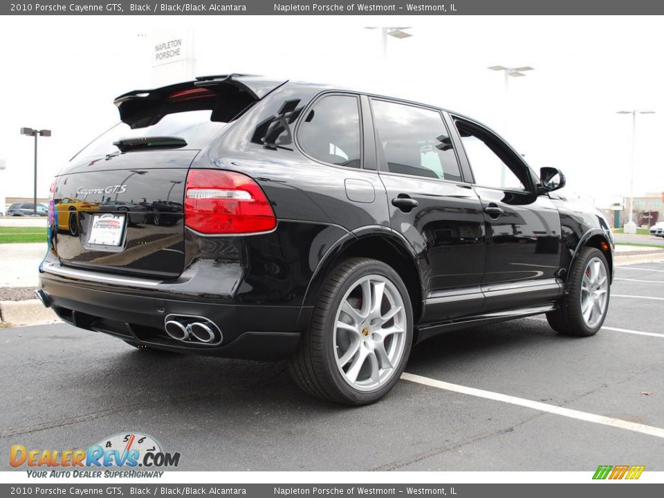 2010 Porsche Cayenne GTS Black / Black/Black Alcantara Photo #5