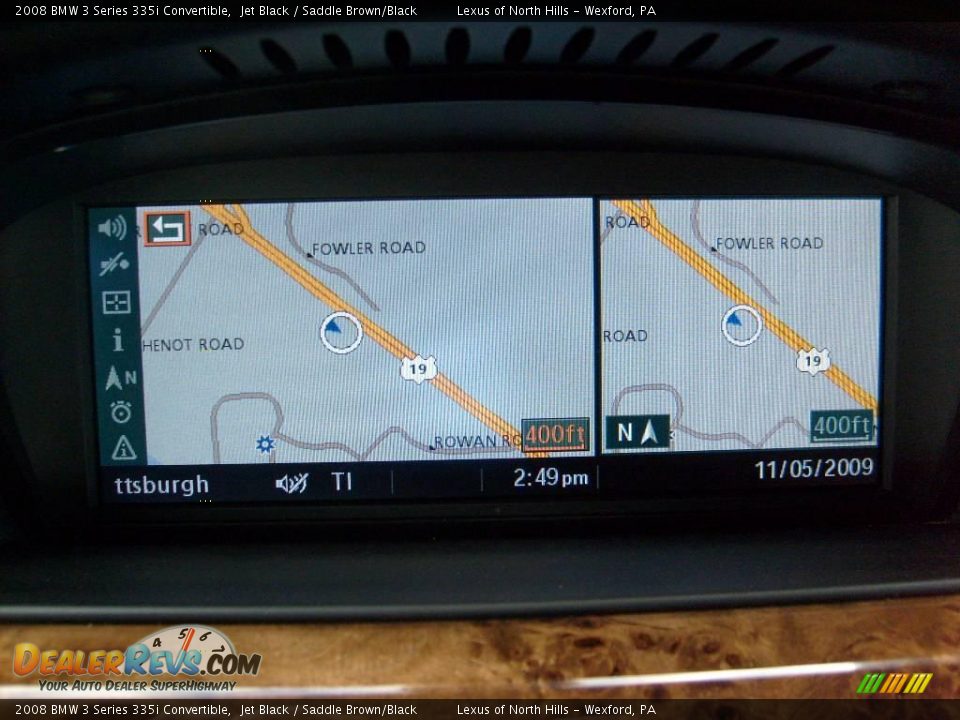 2008 BMW 3 Series 335i Convertible Jet Black / Saddle Brown/Black Photo #18