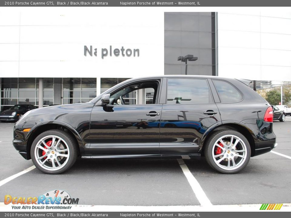 2010 Porsche Cayenne GTS Black / Black/Black Alcantara Photo #8