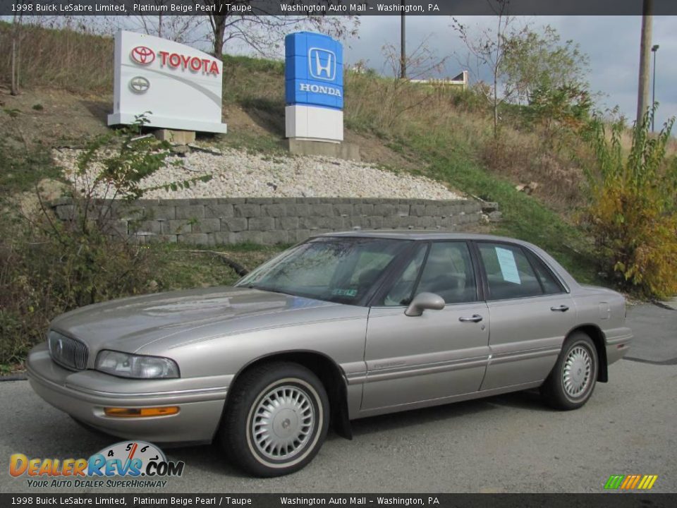 1998 Buick LeSabre Limited Platinum Beige Pearl / Taupe Photo #1