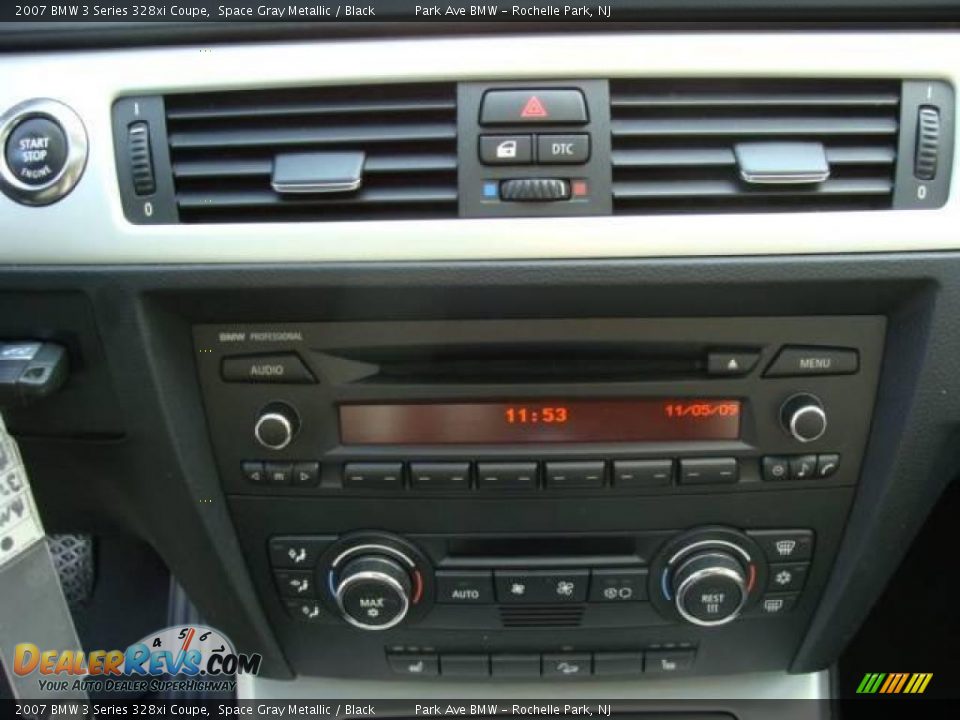 2007 BMW 3 Series 328xi Coupe Space Gray Metallic / Black Photo #15