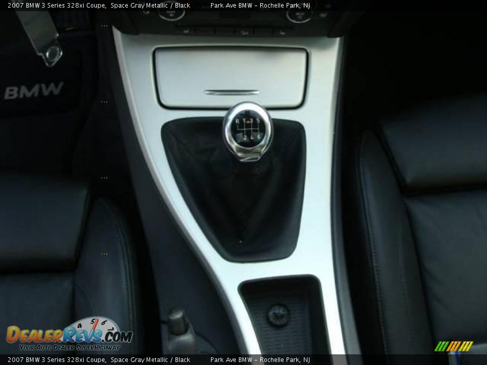2007 BMW 3 Series 328xi Coupe Space Gray Metallic / Black Photo #16