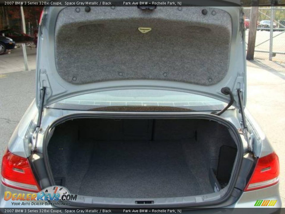 2007 BMW 3 Series 328xi Coupe Space Gray Metallic / Black Photo #18