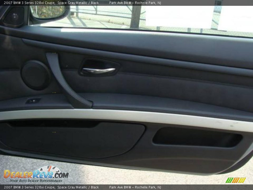 2007 BMW 3 Series 328xi Coupe Space Gray Metallic / Black Photo #19
